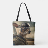 Aussie Kangaroo King of the Airways, Tasche (Rückseite)