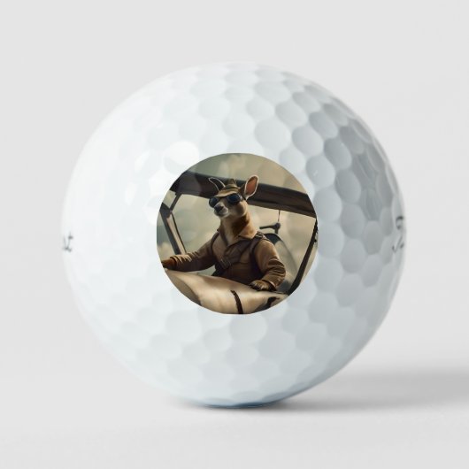 Aussie Kangaroo Pilot, Golfball (Vorderseite)