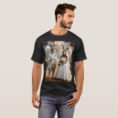 Aussie Kangaroo White Wedding, Bucks Night Tshirt (Vorne ganz)