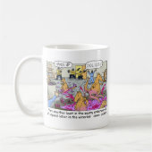 Aussie Kangaroo Wineries Funny Gifts & T-Shirts Kaffeetasse (Links)