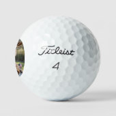 Aussie-Känguru hält eine Fleischpastete, Golfball (Logo)