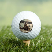 Aussie-Känguru-Pilot, Golfball (Insitu T-Shirt)
