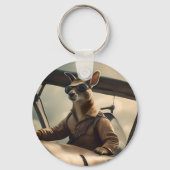 Aussie-Känguru-Pilot, Schlüsselanhänger (Vorderseite)