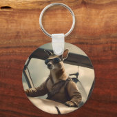 Aussie-Känguru-Pilot, Schlüsselanhänger (Vorderseite)