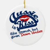 Aussie Kiss Ornament (Hinten)