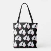 Aussie Liebe Kangaroo White Tasche (Rückseite)