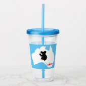 Aussie Liebe Koala White Acryltrinkbecher (Vorderseite)