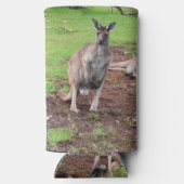 Aussie Male Kangaroo, Selters Dosenkühler (Rückseite)