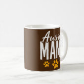 Aussie Mama Aussie Shepherd Aussie Mama Kaffeetasse (VorderseiteRechts)