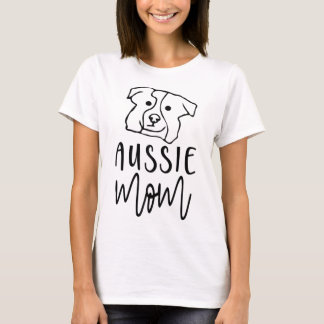 Aussie-Mama eines australischen Schäferhundes T-Shirt
