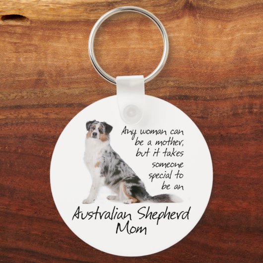 Aussie Mama Schlüsselanhänger (Vorderseite)