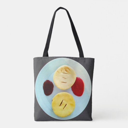 Aussie Meat Pie Tote Bag Tasche (Rückseite)