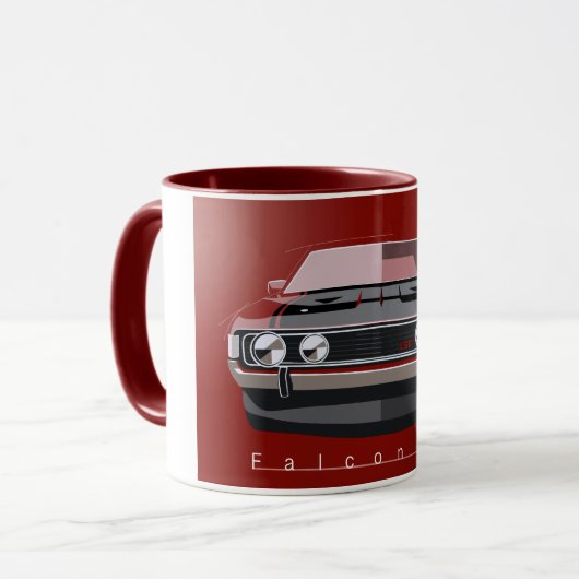 Aussie Muscle Car Tasse (Vorderseite Links)