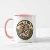 Aussie-Mutter-Kaffeetasse | Australian Shepherd Mu Tasse (Links)
