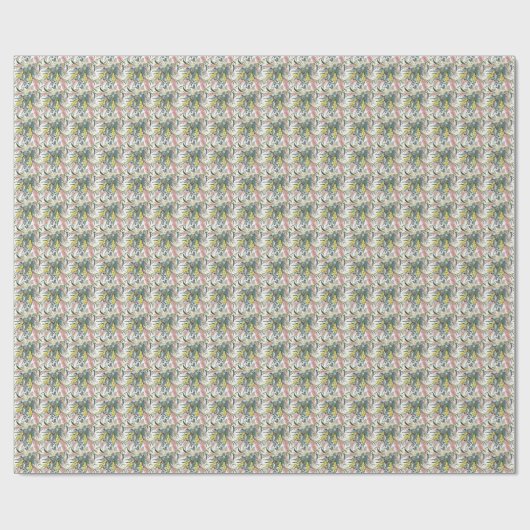 Aussie Native Bush Blooms Geschenkpapier (Flach)