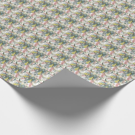 Aussie Native Bush Blooms Geschenkpapier (Ecke)