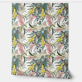 Aussie Native Bush Blooms Tapete