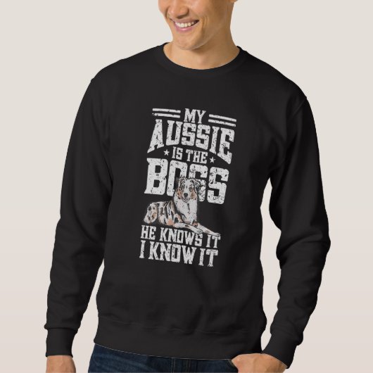 Aussie Owner Australian Shepherd 2 Sweatshirt (Vorderseite)