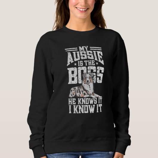 Aussie Owner Australian Shepherd 2 Sweatshirt (Vorderseite)