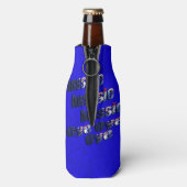 Aussie Oye Picture Logo, Flaschenkühler (Flasche Rückseite)