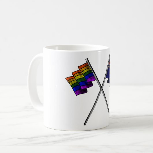 Aussie Pride Tasse (Vorderseite Links)