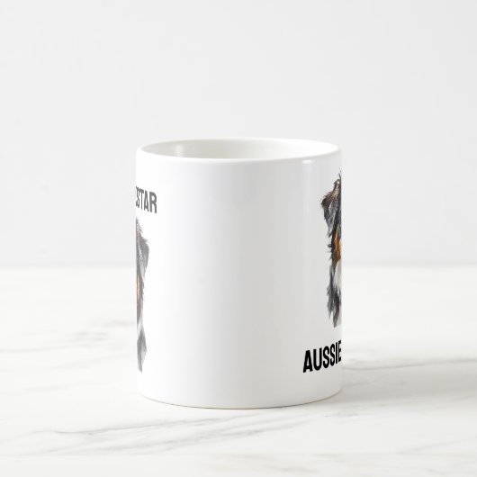 Aussie Rockstar Tasse - Cooles Australian Shepherd (Mittel)