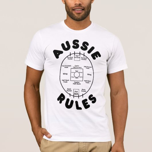 Aussie Rules T-Shirt (Vorderseite)