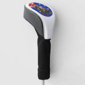Aussie-Schnabeltier süß charmant Golf Headcover (angewinkelt)