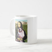 Aussie Shep 1 - Mona Lisa Kaffeetasse (Vorderseite Links)