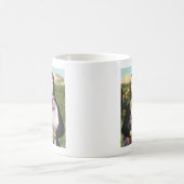 Aussie Shep 1 - Mona Lisa Kaffeetasse (Mittel)