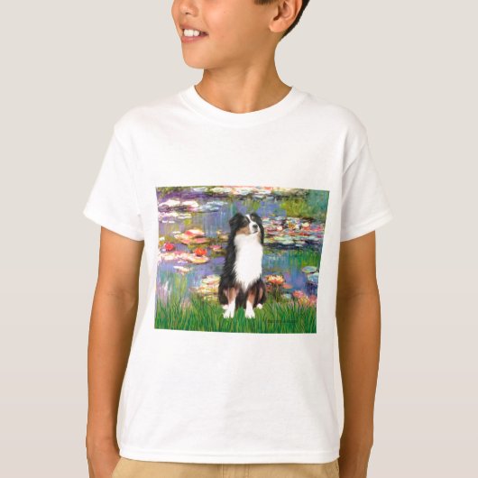 Aussie Shep 2 - Garten T-Shirt (Vorderseite)