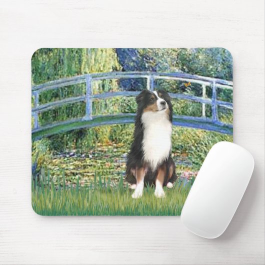 Aussie Shep (Tri2) - Bridge Mousepad (Mit Mouse)