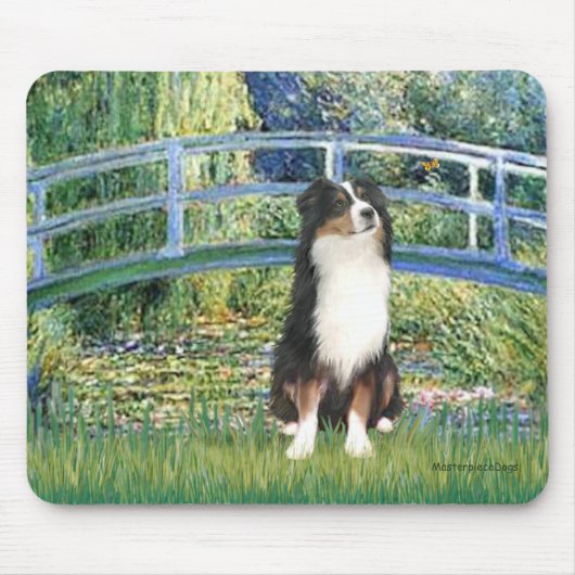 Aussie Shep (Tri2) - Brücke Mousepad (Vorne)