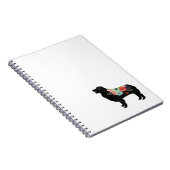 Aussie Shepherd Dog Breed Bohemian Notizblock (Rechte Seite)