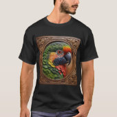 Aussie Spirit: Ein Lorikeet, das in geschnitztem H T-Shirt (Vorderseite)