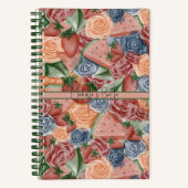Aussie Summer - Watermelon & Strawberries BuJo Notizblock (Vorderseite)