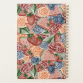 Aussie Summer - Watermelon & Strawberries BuJo Planer (Rückseite)