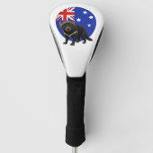 Aussie Tassy Teufel Golf Headcover (Vorderseite)
