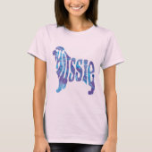 Aussie Tie Dye Woman's T Shirt (Vorderseite)