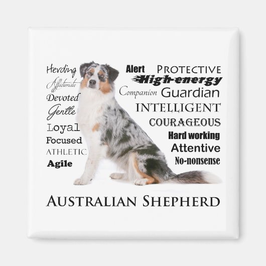 Aussie Traits Magnet (Vorne)