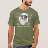 Aussie Traits T - Shirt (Vorderseite)