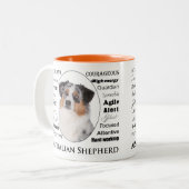 Aussie Traits Tasse (Vorderseite Links)