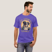 Aussie VATER Australian Shepherd Geschenk T-Shirt (Vorne ganz)