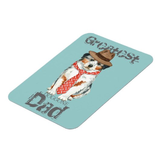 Aussie Vater Magnet (Linke Seite)