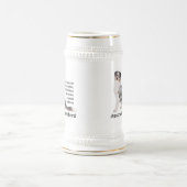 Aussie Vater Stein Bierglas (Mittel)