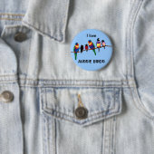 Aussie Vögel Button (Beispiel)