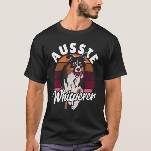 Aussie Whisperer Australian Cattle Dog 1 T-Shirt (Vorderseite)