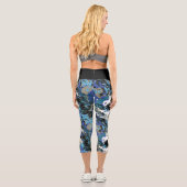 Aussie Wild Kingfisher Capri Leggings (Rückseite)