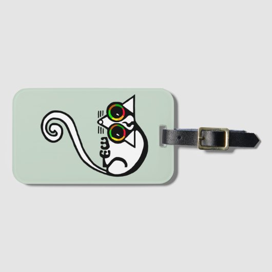 Aussie wild life - Niedlich POSSUM - Marsupial - G Gepäckanhänger (Vorderseite (Horizontal))