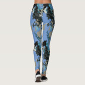 Aussie Wild Mauve Pattern Leggings (Rückseite)